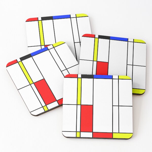 Item preview, Mondrian - Abstract one T4R designed and sold by ArtPlus+.