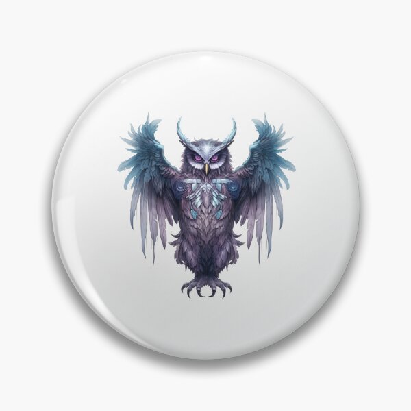 Item preview, Ghost Black Owl Spooky Halloween - Gothic Nocturnal Spirit Art designed and sold by FuzionRaptor.