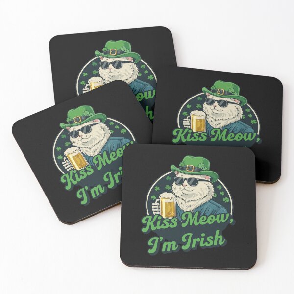Item preview, Funny St Patricks Day - Funny Irish Cat designed and sold by JessArty ⭐⭐⭐⭐⭐.