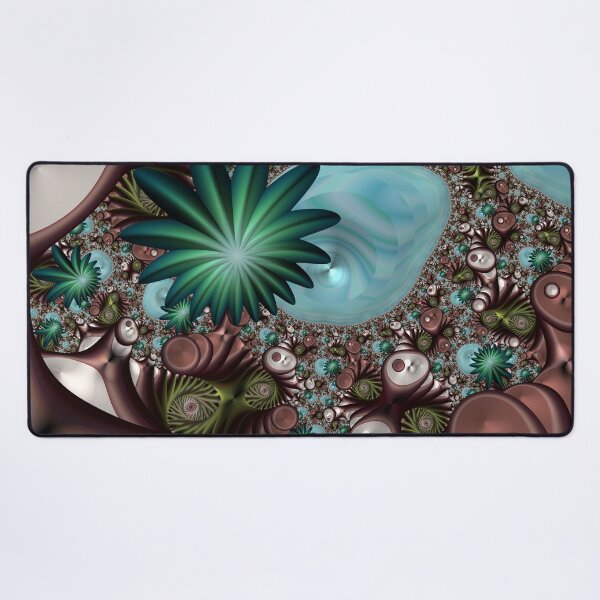 Item preview, Tropical Trails Fractal designed and sold by MoodyMuseArt.