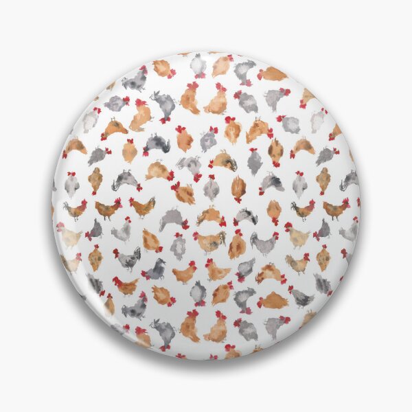 Item preview, Small But Mighty Little Chicken Pattern designed and sold by Karlena Lewin Studio.