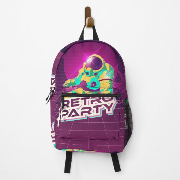 Item preview, "Retro Party - Astronaut Synthwave 80s Style"   designed and sold by Hipatye26.