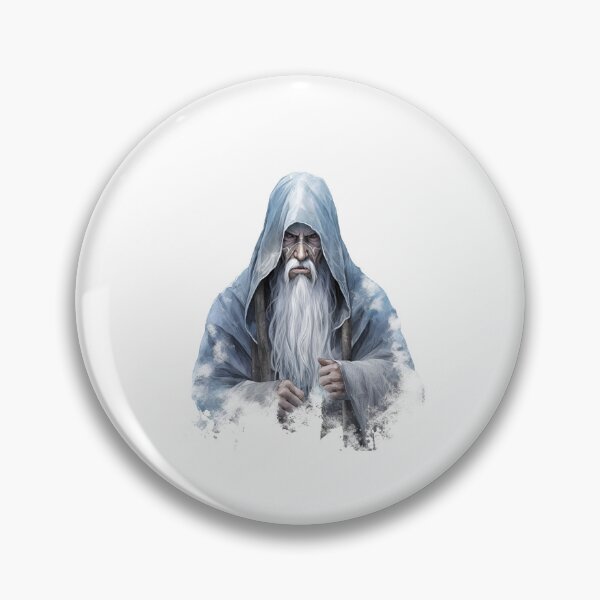 Item preview, Old Wizard Man Spooky Halloween - Ancient Mystic Fantasy Mage Art designed and sold by FuzionRaptor.