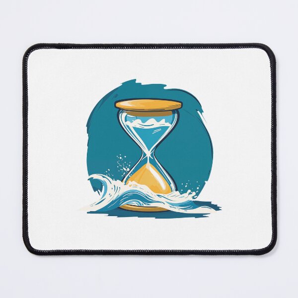 Item preview, Ocean Waves And Sand Hourglass designed and sold by FWLKIT.