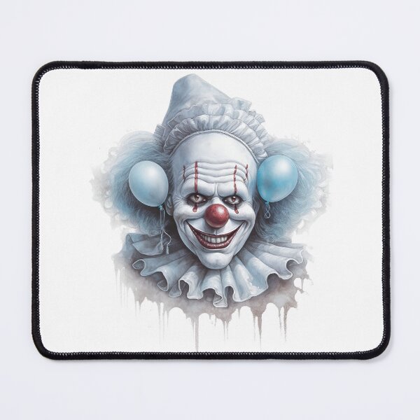 Item preview, Scary Clown Spooky Halloween - Creepy Evil Circus Horror Art designed and sold by FuzionRaptor.