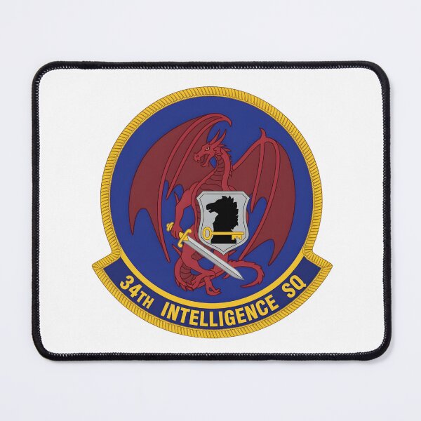 Item preview, Official Emblem of the 34th Intelligence Squadron designed and sold by CharlieDesings.