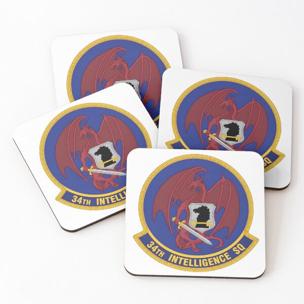 Item preview, Official Emblem of the 34th Intelligence Squadron designed and sold by CharlieDesings.