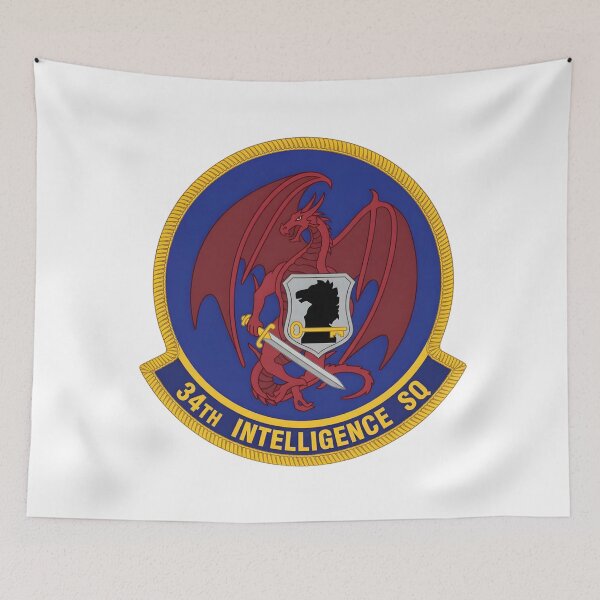 Item preview, Official Emblem of the 34th Intelligence Squadron designed and sold by CharlieDesings.