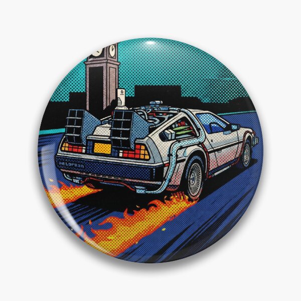 Item preview, 88MPH! DeLorean Time Machine - Retro Pop Art Edition designed and sold by THELOREAN.
