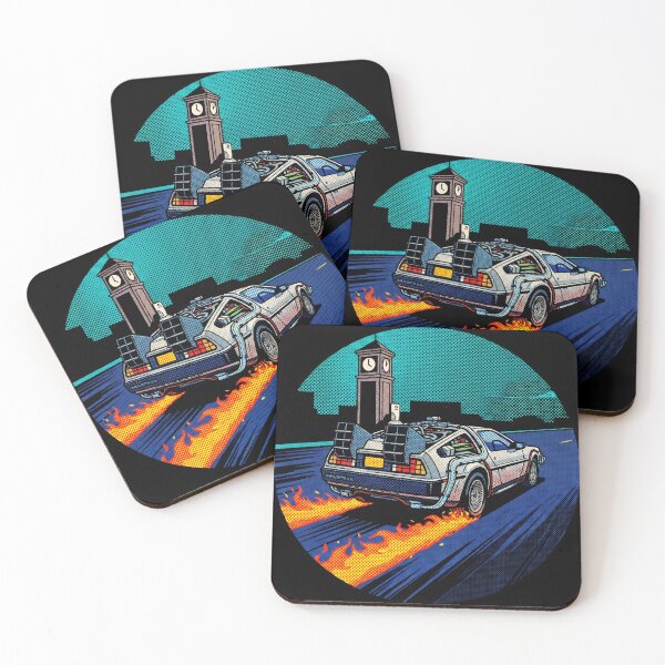 Item preview, 88MPH! DeLorean Time Machine - Retro Pop Art Edition designed and sold by THELOREAN.