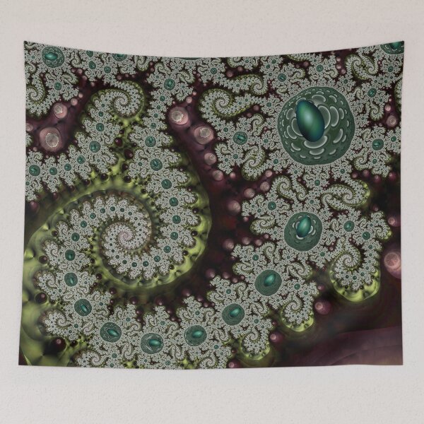 Item preview, Caterpillar Fractal designed and sold by MoodyMuseArt.