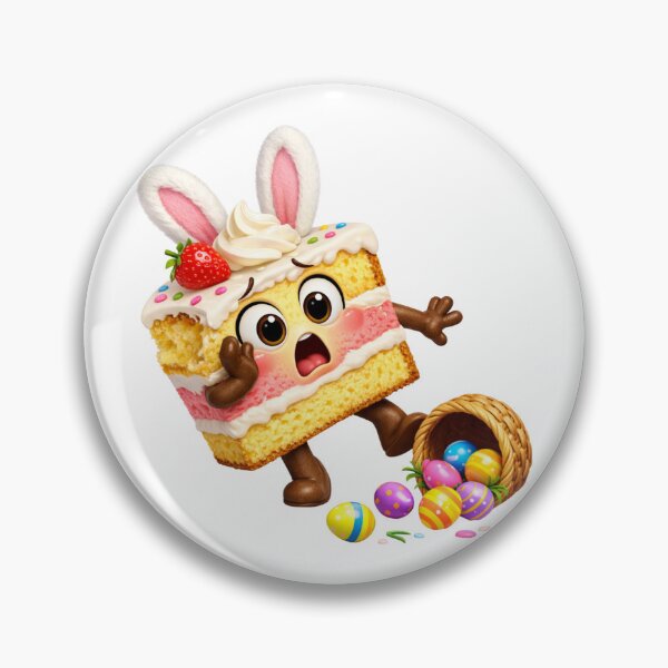 Item preview, Easter Cake Slice designed and sold by Sillytoe.