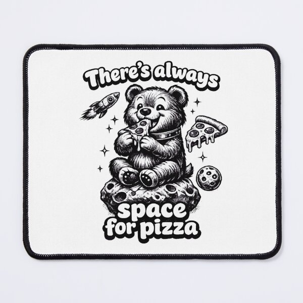 Item preview, There’s always space for pizza designed and sold by LuveraxArt.