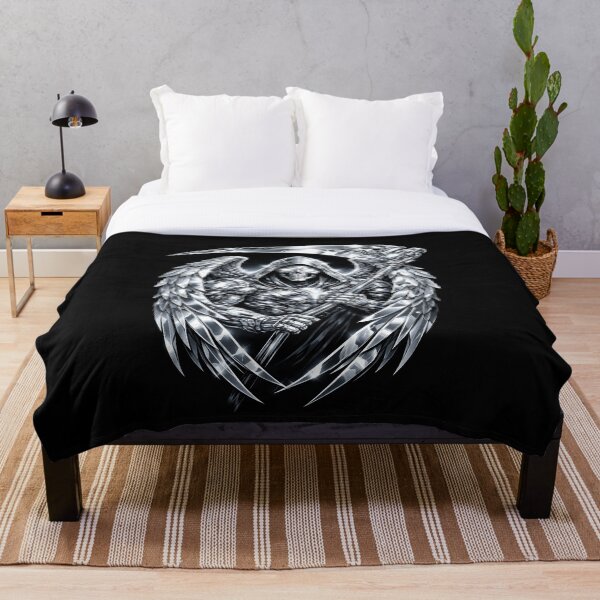 Item preview, Chrome Commander Grim Reaper Sticker – Futuristic Metallic Skull Reaper Sci-Fi Artrk Gothic Art designed and sold by MaulCabral Designs.