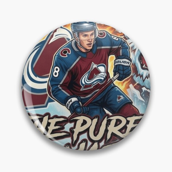 Item preview, Cale Makar: The Pure Ice Master - Colorado Avalanche Graphic Artist Tee designed and sold by FarDesign.