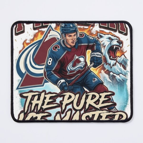 Item preview, Cale Makar: The Pure Ice Master - Colorado Avalanche Graphic Artist Tee designed and sold by FarDesign.