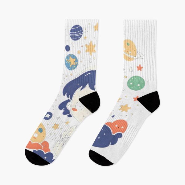 Item preview, Mentally Somewhere Else – Cute Space Kawaii Cartoon Astronaut Mind Design designed and sold by Ghost//Halo.