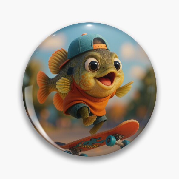 Item preview, Skater Redear Sunfish designed and sold by Sillytoe.