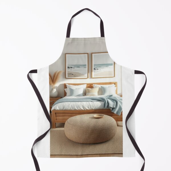 Item preview, Serene Coastal Bedroom with Natural Textures designed and sold by Vida e Arte.
