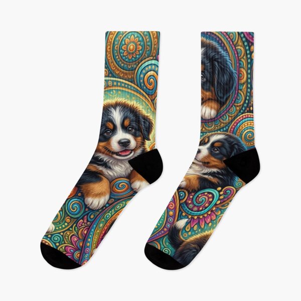 Item preview, Bernese Mountain Dog Puppies  designed and sold by Wags & Tails.