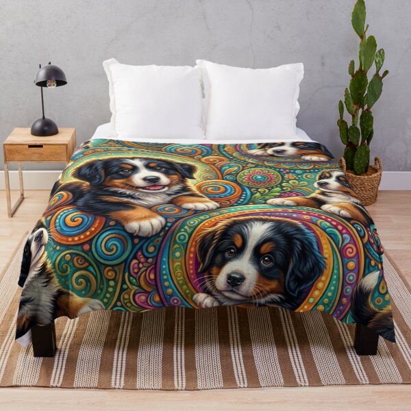 Item preview, Bernese Mountain Dog Puppies designed and sold by Wags & Tails.