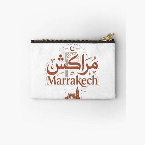 Item preview, Marrakech Morocco Arabic Calligraphy Typography Design designed and sold by MandalasLovers.