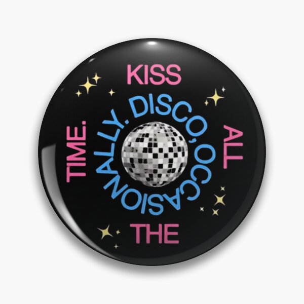 Item preview, KISS ALL THE TIME  designed and sold by gigi jones.