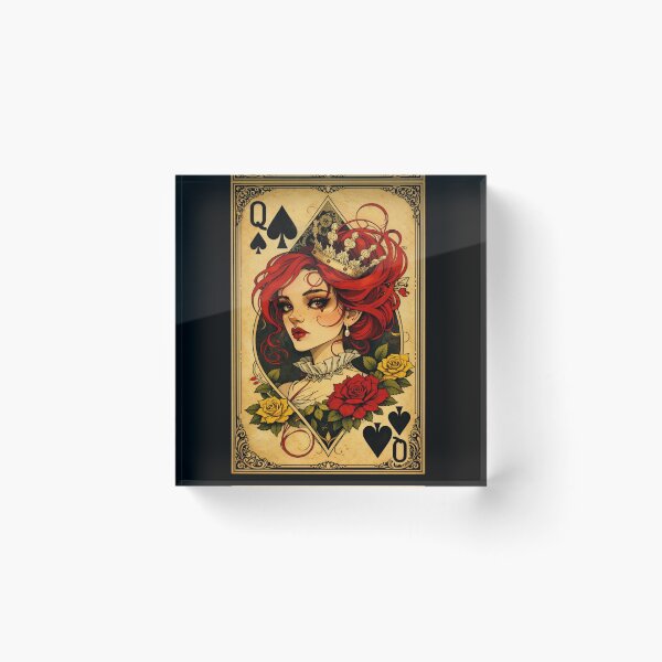 Item preview, Queen of Spades designed and sold by Artozat.