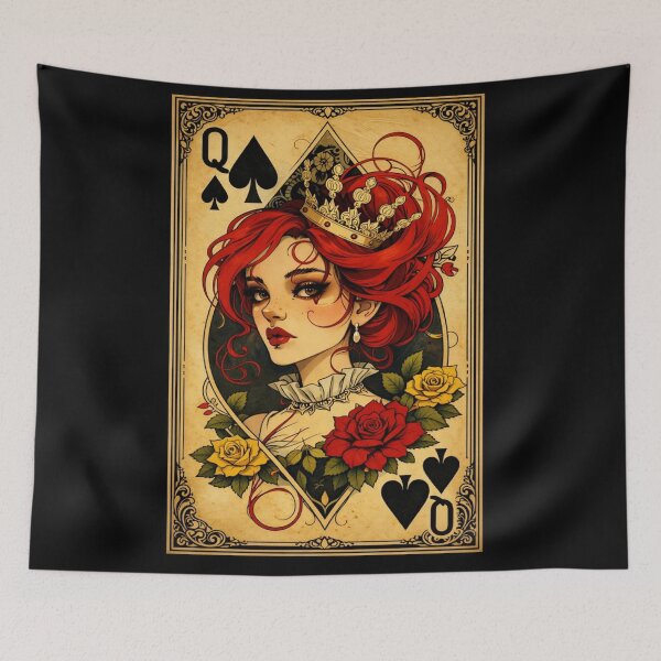 Item preview, Queen of Spades designed and sold by Artozat.