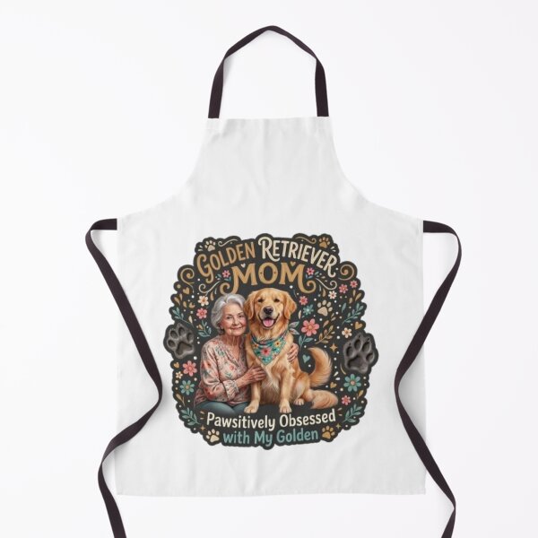 Item preview, Golden Retriever Mom Shirt - Pawsitively Obsessed Dog Lover Tee designed and sold by Baldazar.