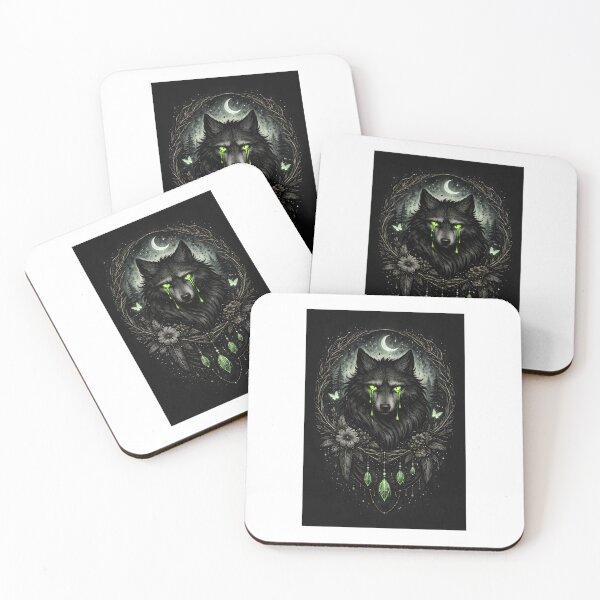 Item preview, Grief Wolf Emblem  designed and sold by Wolf-Bird-Nest.