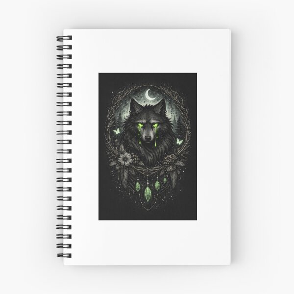 Item preview, Grief Wolf Emblem  designed and sold by Wolf-Bird-Nest.