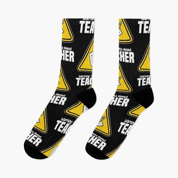 Item preview, TEACHER - WARNING: TESTS AHEAD designed and sold by KEF Custom.