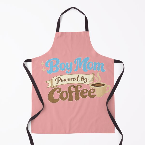 Item preview, Boy Mom Powered by Coffee Funny Mom of Boys Gift designed and sold by TshirtMyMom.