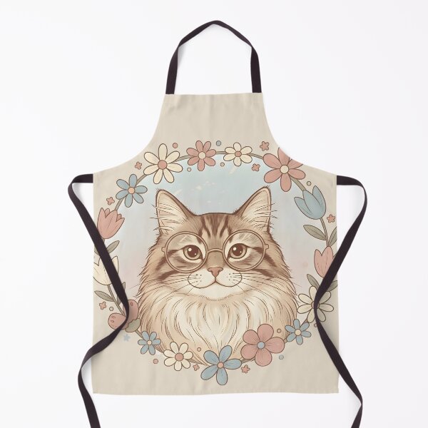 Item preview, Vintage Cat with Flowers designed and sold by LMDIGITAL6.