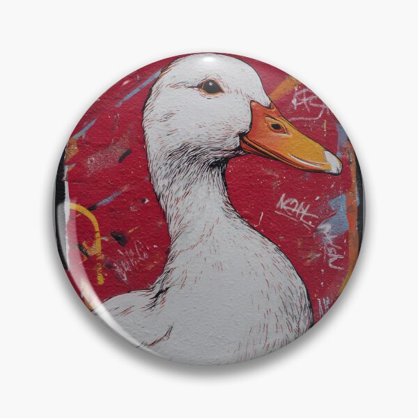 Aperçu de l'œuvre Art de canard contre le foie gras - Art de rue pour les droits des animaux Born Free - Œuvre d'art de protestation contre la cruauté envers les animaux créée et vendue par OlfactoART Studio.