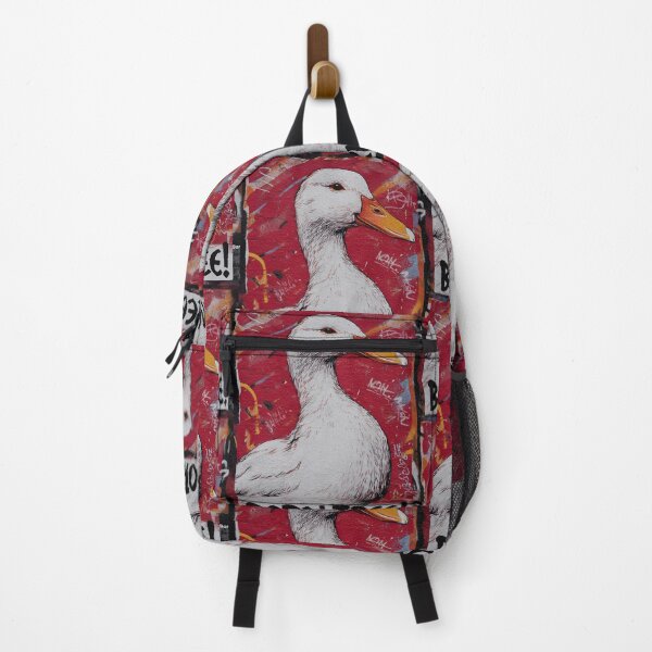 Item preview, Ban Foie Gras Duck Art - Born Free Animal Rights Street Art - Anti Cruelty Protest Artwork designed and sold by OlfactoART Studio.