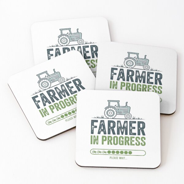 Item preview, Farming Farmer Vintage Tractor Farmer in Progress designed and sold by ZACK ART.