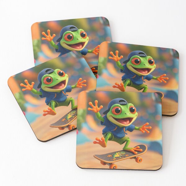 Item preview, Skater Red-Eyed Tree Frog designed and sold by Sillytoe.