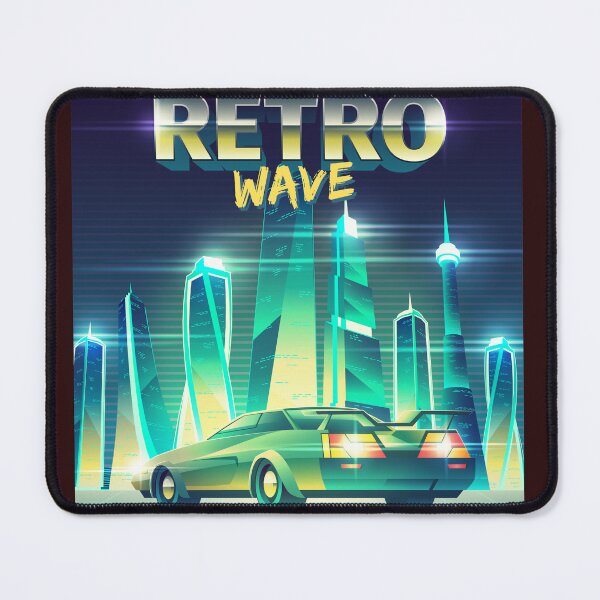 Item preview, Retrowave - Futuristic City Sports Car 80s Style designed and sold by Hipatye26.