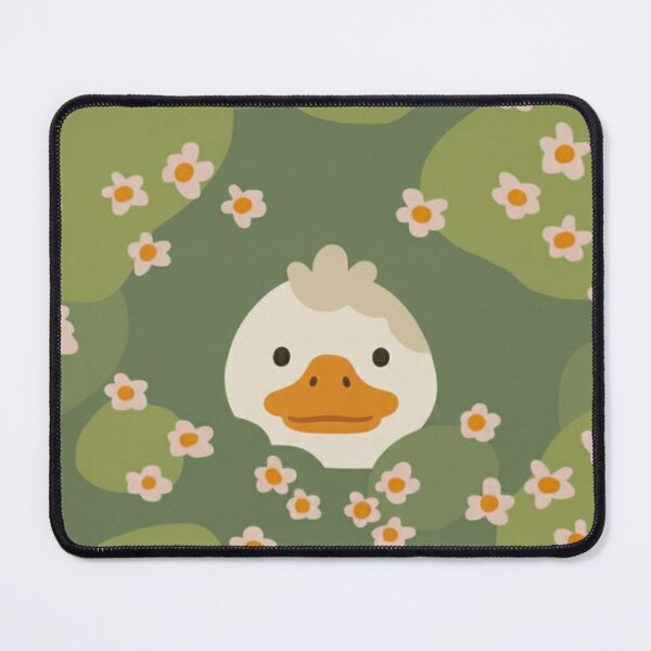 Item preview, Minimalist duckling with flowers – Cute wallpaper style pattern designed and sold by HeyHas.