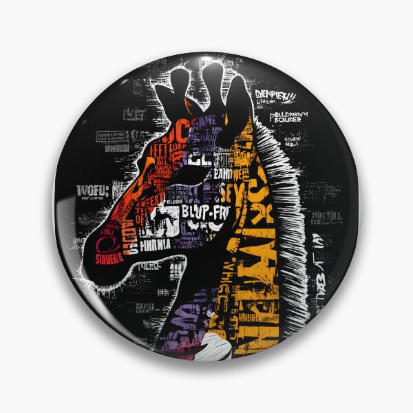 Item preview, Colorful Zebra Typography Art - Bold Wildlife Word Art Silhouette on Dark Background designed and sold by OlfactoART Studio.