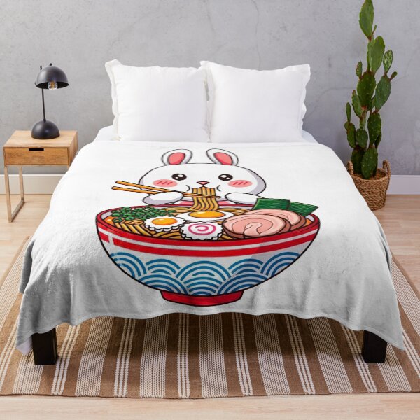 Item preview, Kawaii Ramen Bunny Graphic designed and sold by Pollock.