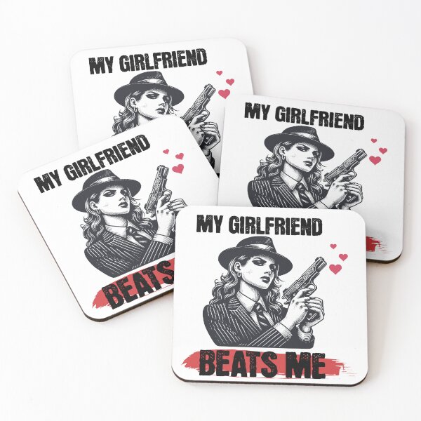 Item preview, my girlfriend beats me designed and sold by stylboutique.