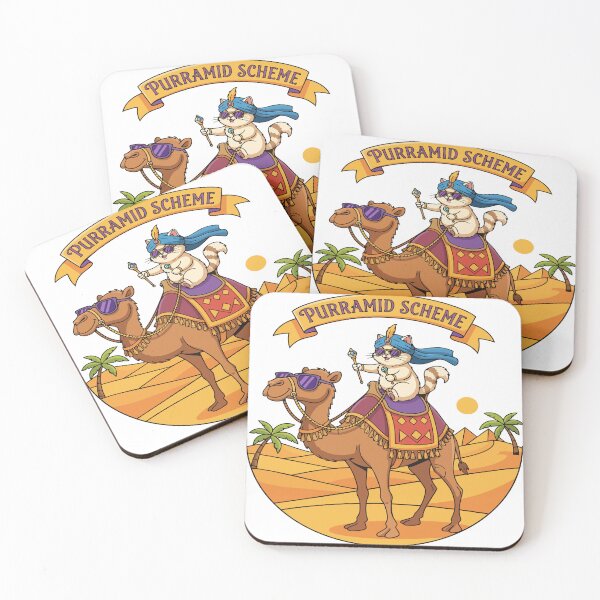 Item preview, cat camel Purramid Scheme designed and sold by Uglyandcute.