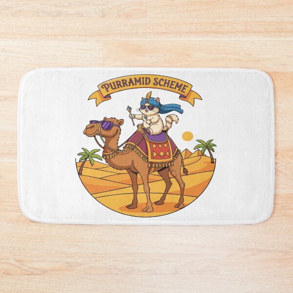 Item preview, cat camel Purramid Scheme designed and sold by Uglyandcute.