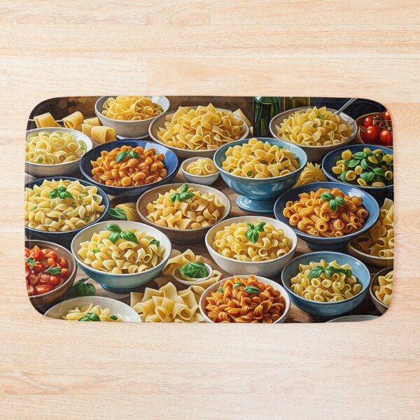 Item preview, A table full of pasta dishes designed and sold by ReneMM.