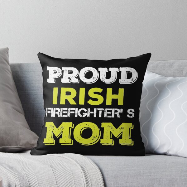 Item preview, Proud Irish Firefighter's Mom designed and sold by URBANBOX.