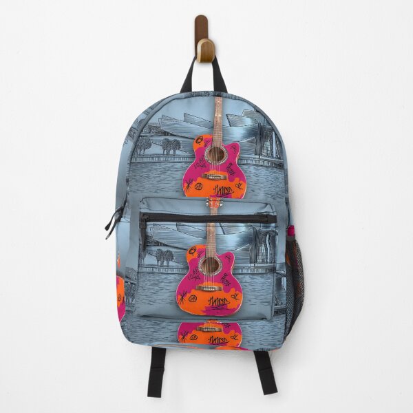 Item preview, Urban Rhythm - Graffiti Acoustic Guitar Art Against Modern Architecture designed and sold by OlfactoART Studio.
