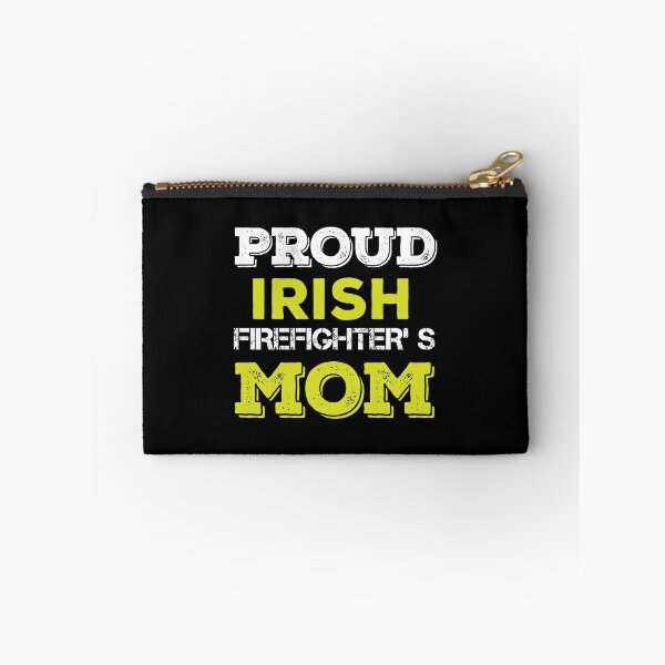 Item preview, Proud Irish Firefighter's Mom designed and sold by URBANBOX.
